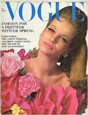 Vintage Vogue March 1965 - Veruschka.jpg